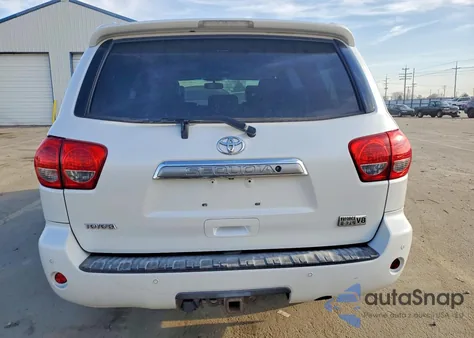 2008 Toyota Sequoia Platinum from USA, damaged, VIN 5TDBY67A78S004297